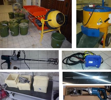 Mixing and Casting equipment